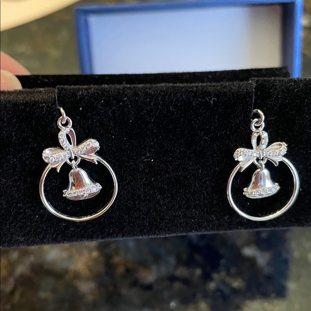 Silver Bells NEW earrings in gift box